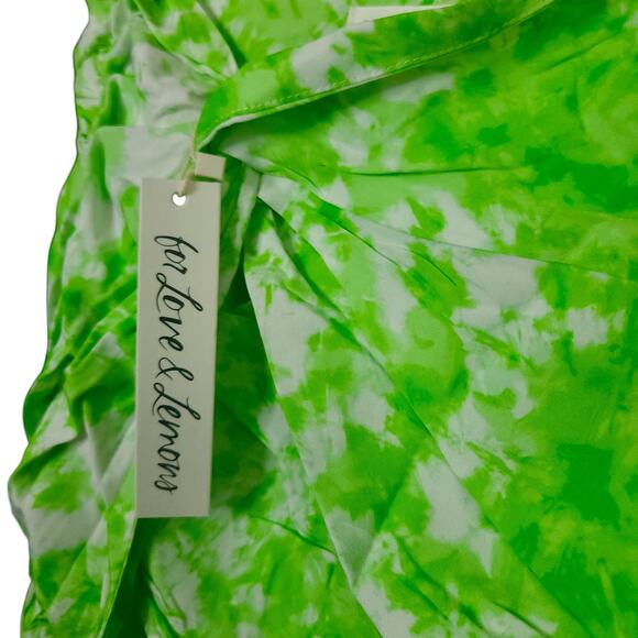 REVOLVE x For Love & Lemons "Devon" Crop Top Mini Skirt SET sz S NWT‎ | MSRP$310 - Picture 10 of 13